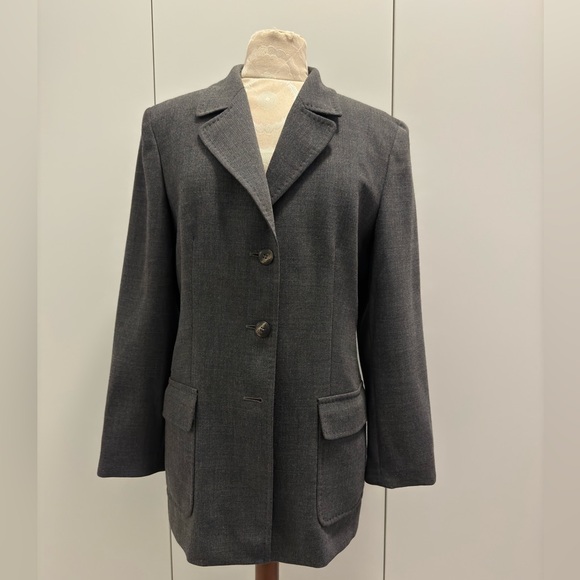 NWOT Max Mara Grey Blazer - Size 12US - Picture 2 of 9